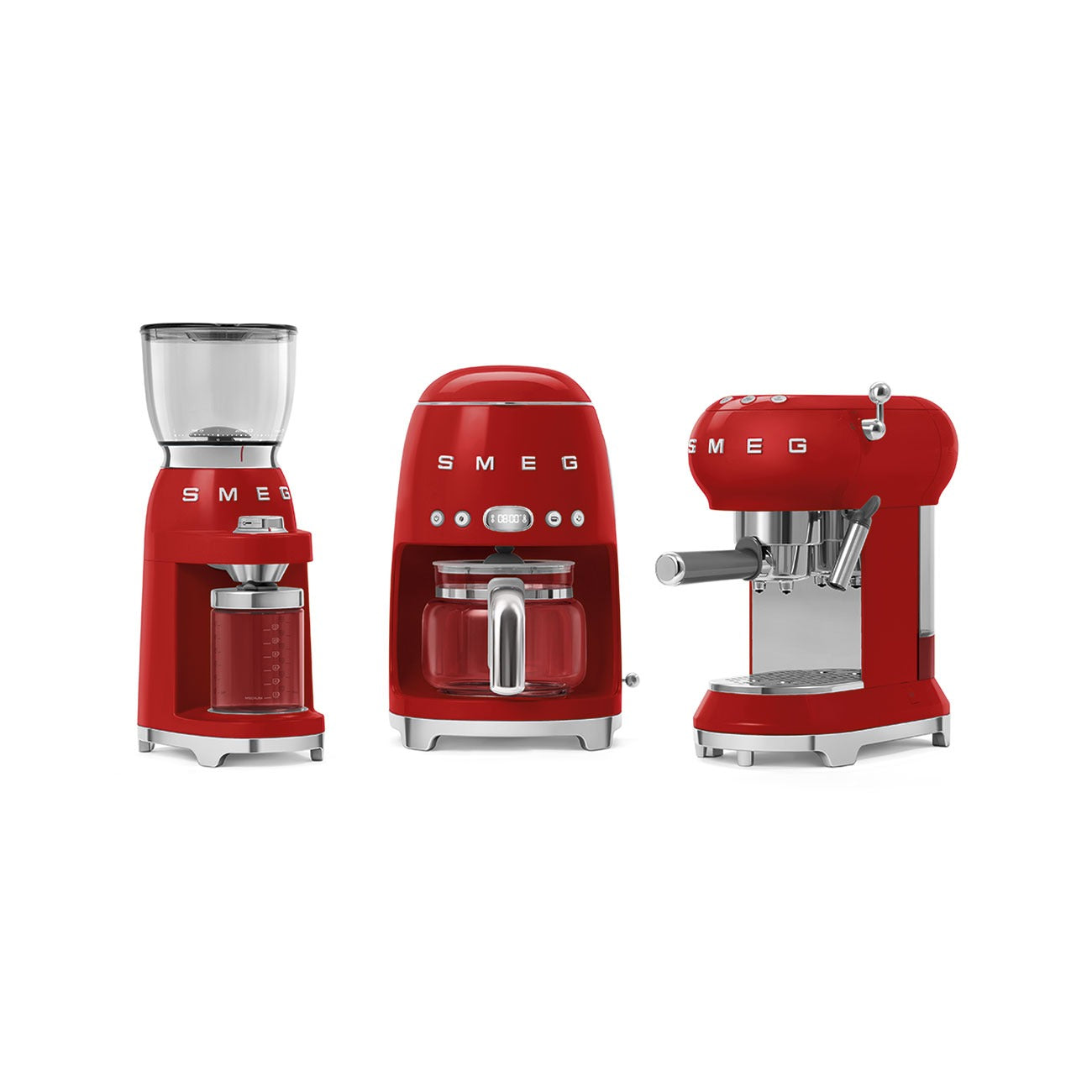 Máy pha cà phê SMEG DCF02RDEU màu đỏ