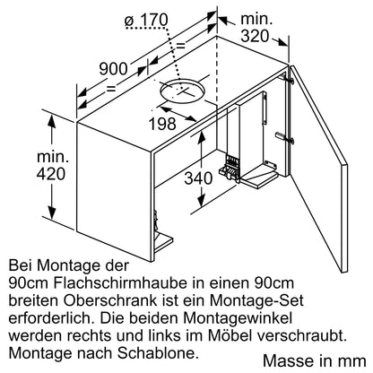 Máy hút mùi âm tủ Bosch DFS097K51 Serie 8 - khổ 90cm