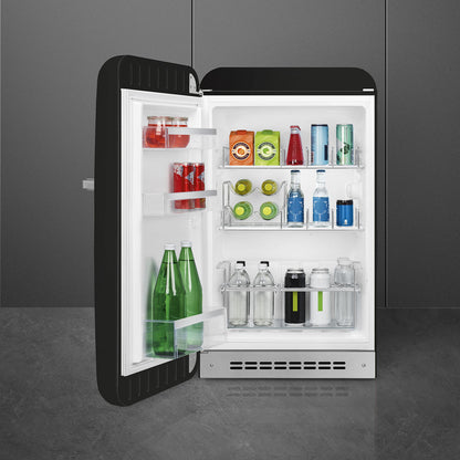 Tủ mát SMEG FAB10HLBL5 màu đen cánh trái