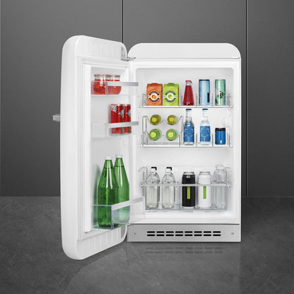 Tủ mát SMEG FAB10HLWH5 màu trắng cánh trái