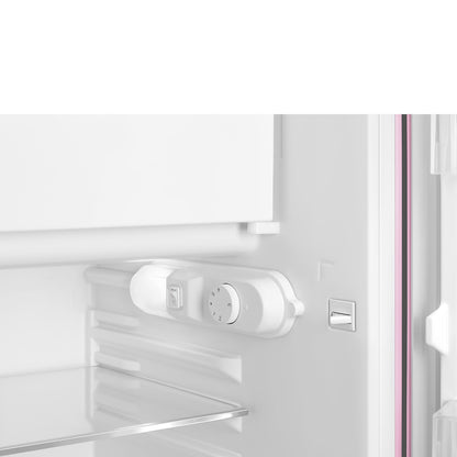 Tủ lạnh mini một cửa SMEG FAB10RPK5 màu hồng cánh phải