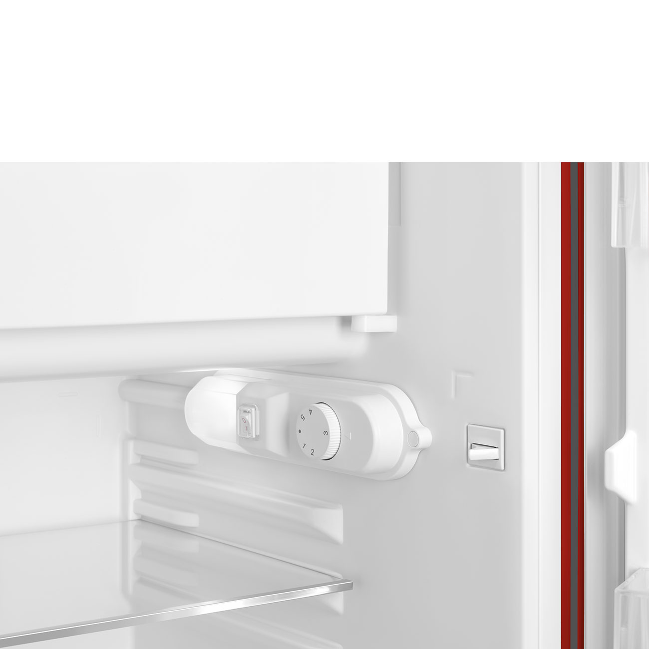 Tủ lạnh mini một cửa SMEG FAB10RRD5 màu đỏ cánh phải