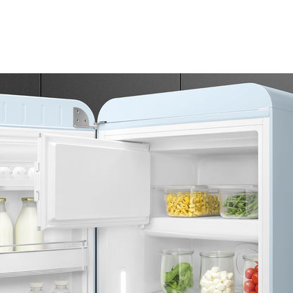 Tủ lạnh một cửa SMEG FAB28LPB5 màu xanh pastel cánh trái