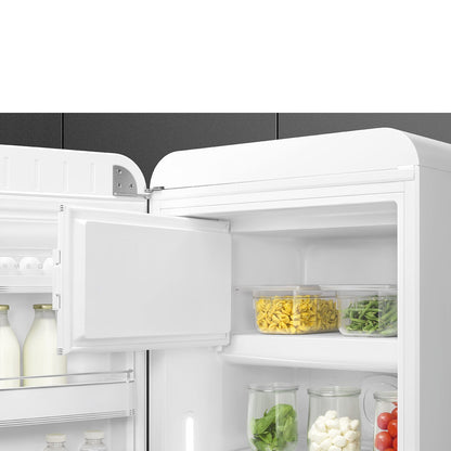Tủ lạnh một cửa SMEG FAB28LWH5 màu trắng cánh trái