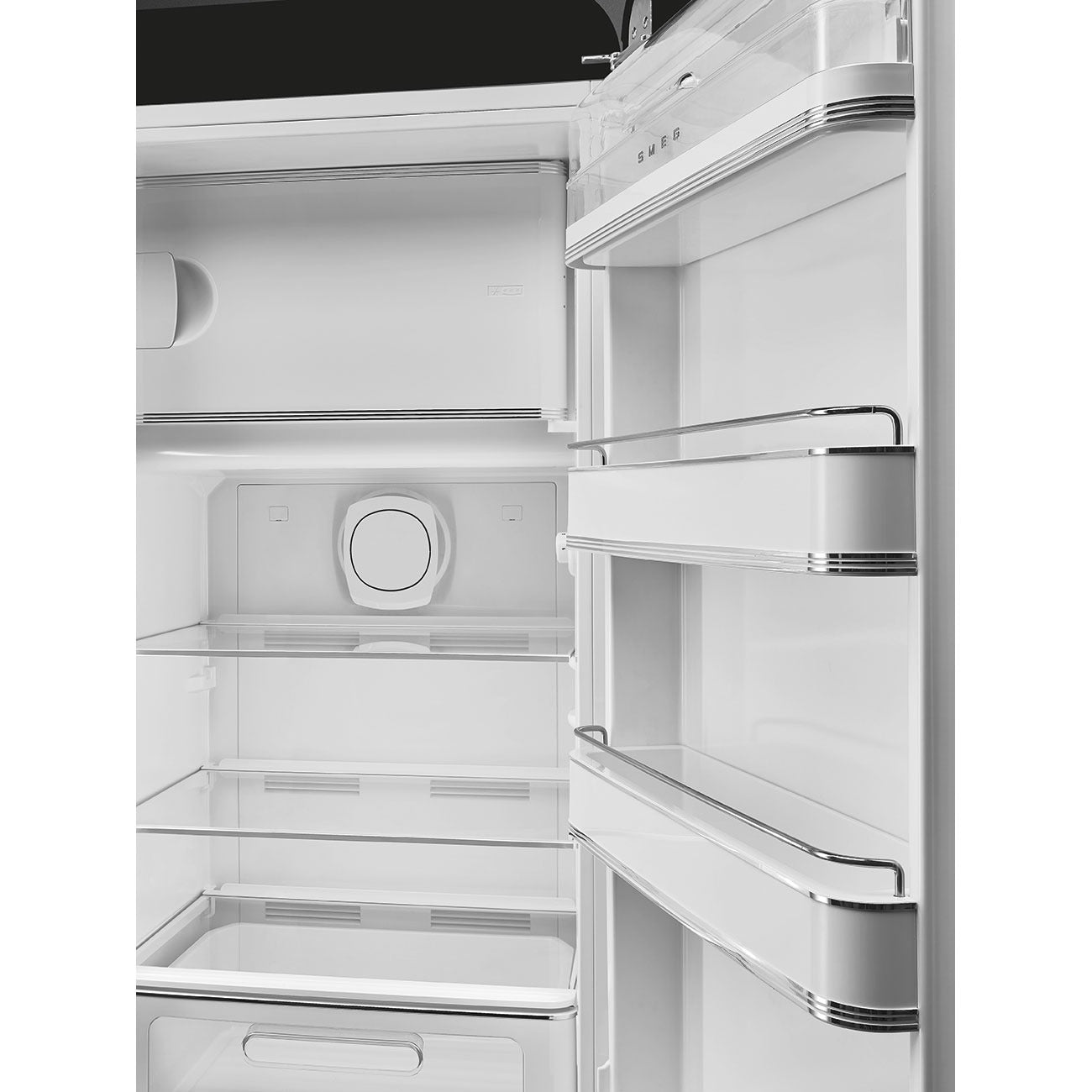 Tủ lạnh một cửa SMEG FAB28RBL5 màu đen cánh phải