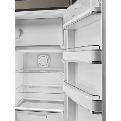 Tủ lạnh một cửa SMEG FAB28RDTP5 màu Taupe cánh phải