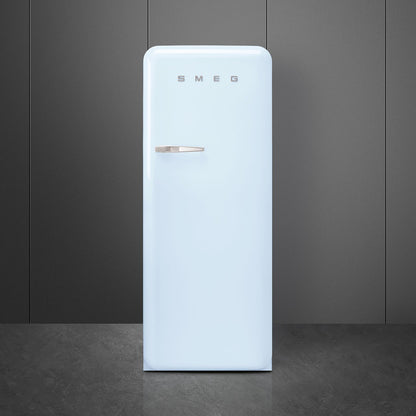 Tủ lạnh một cửa SMEG FAB28RPB5 màu xanh pastel cánh phải