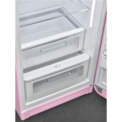 Tủ lạnh một cửa SMEG FAB28RPK5 màu hồng cánh phải