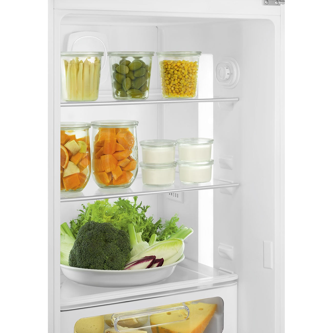 Tủ lạnh cửa đôi SMEG FAB30RPG5 màu xanh lá cánh phải