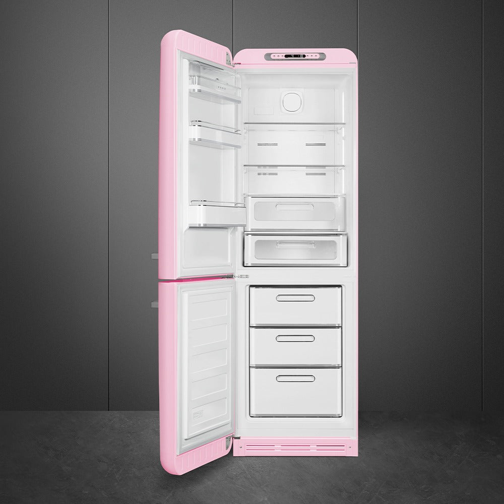 Tủ lạnh 2 ngăn SMEG FAB32LPK5  màu hồng cánh trái