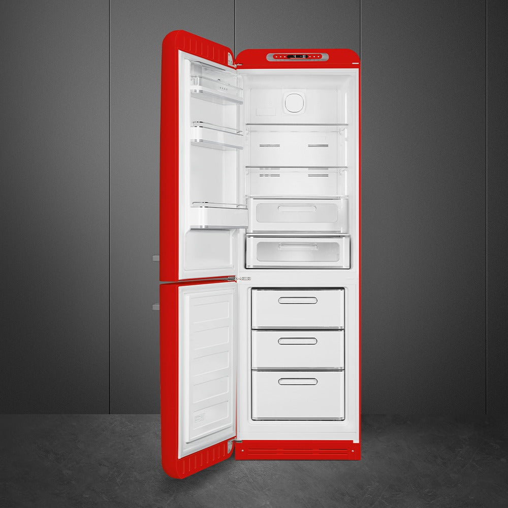 Tủ lạnh 2 ngăn SMEG FAB32LRD5 màu đỏ cánh trái