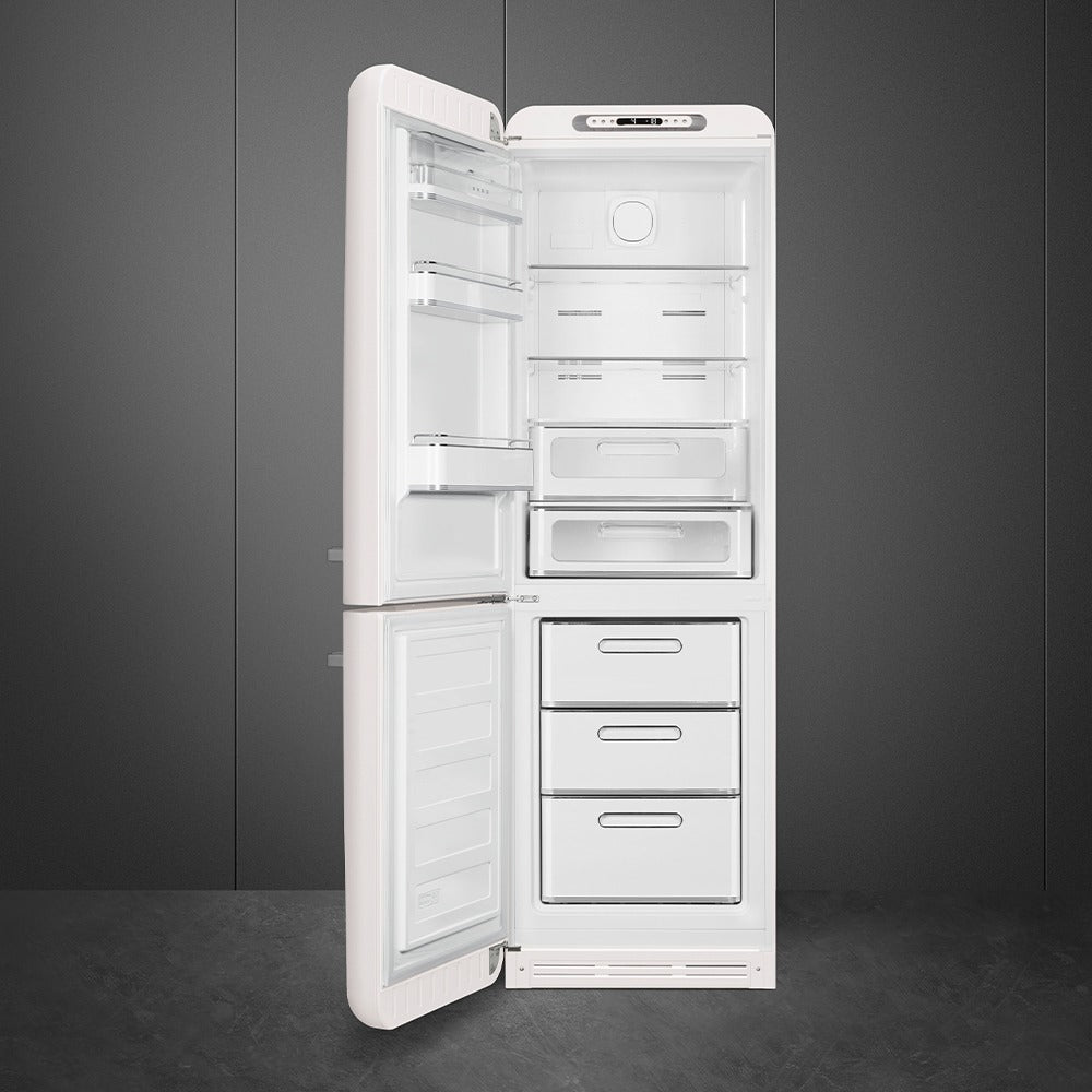 Tủ lạnh 2 ngăn SMEG FAB32LWH5 màu trắng cánh trái