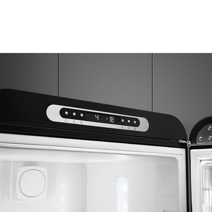Tủ lạnh 2 ngăn SMEG FAB32RBL5 màu đen cánh phải