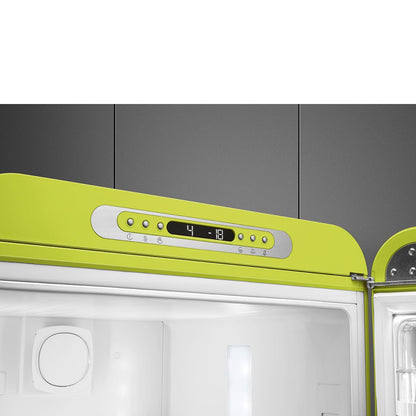 Tủ lạnh 2 ngăn SMEG FAB32RLI5 màu chanh xanh cánh phải