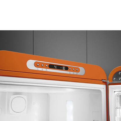 Tủ lạnh 2 ngăn SMEG FAB32ROR5 màu cam cánh phải