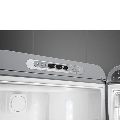 Tủ lạnh 2 ngăn SMEG FAB32RSV5 màu bạc cánh phải