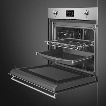 Lò nướng kết hợp vi sóng SMEG SO6302M2X