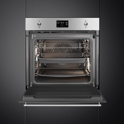 Lò nướng kết hợp hấp SMEG SOP6302S2PX