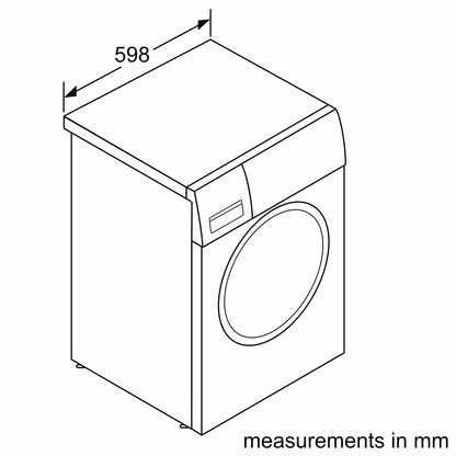 Máy giặt BOSCH WAT28482SG |Series 6