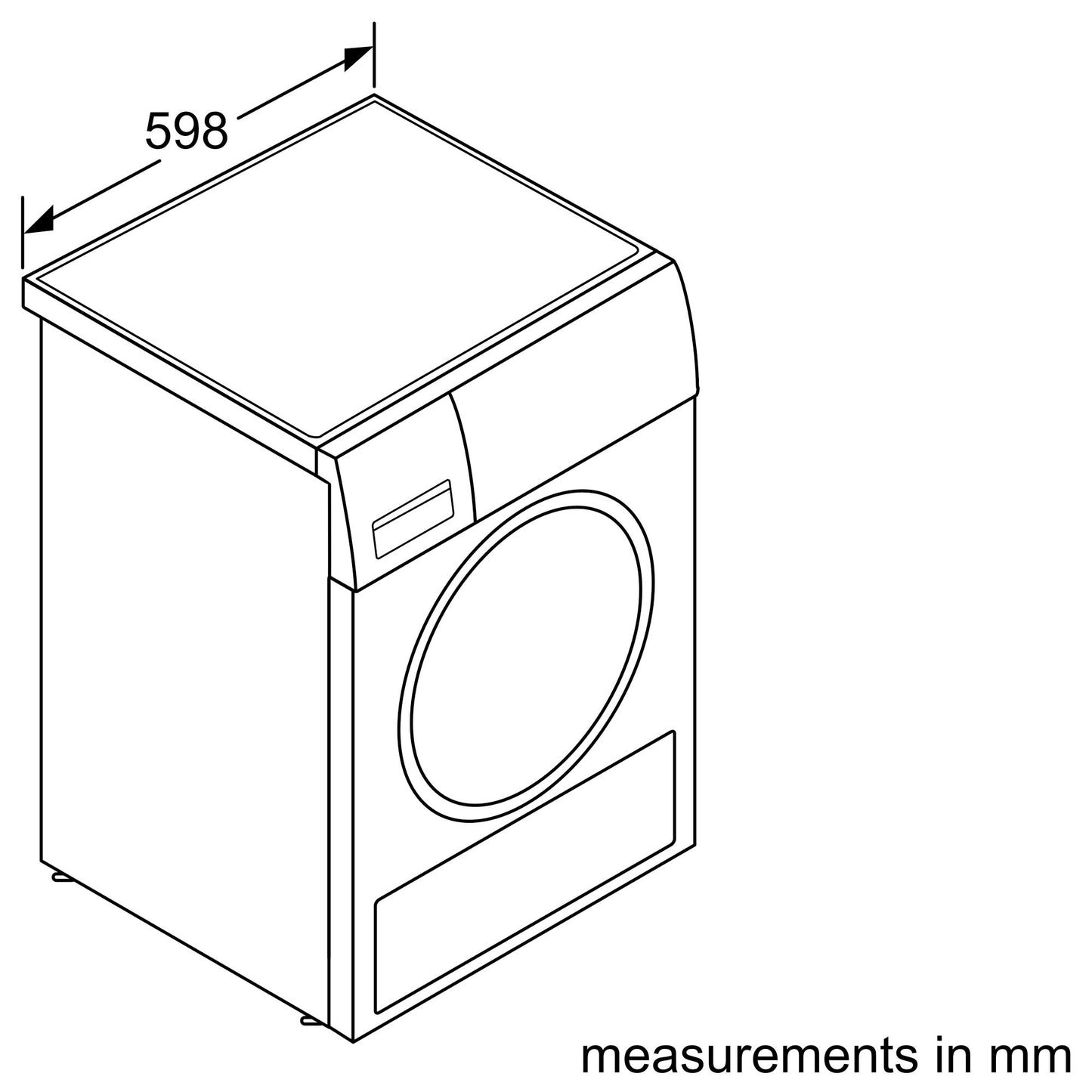 Máy sấy quần áo BOSCH HMH.WTX87MH0SG|Serie 8
