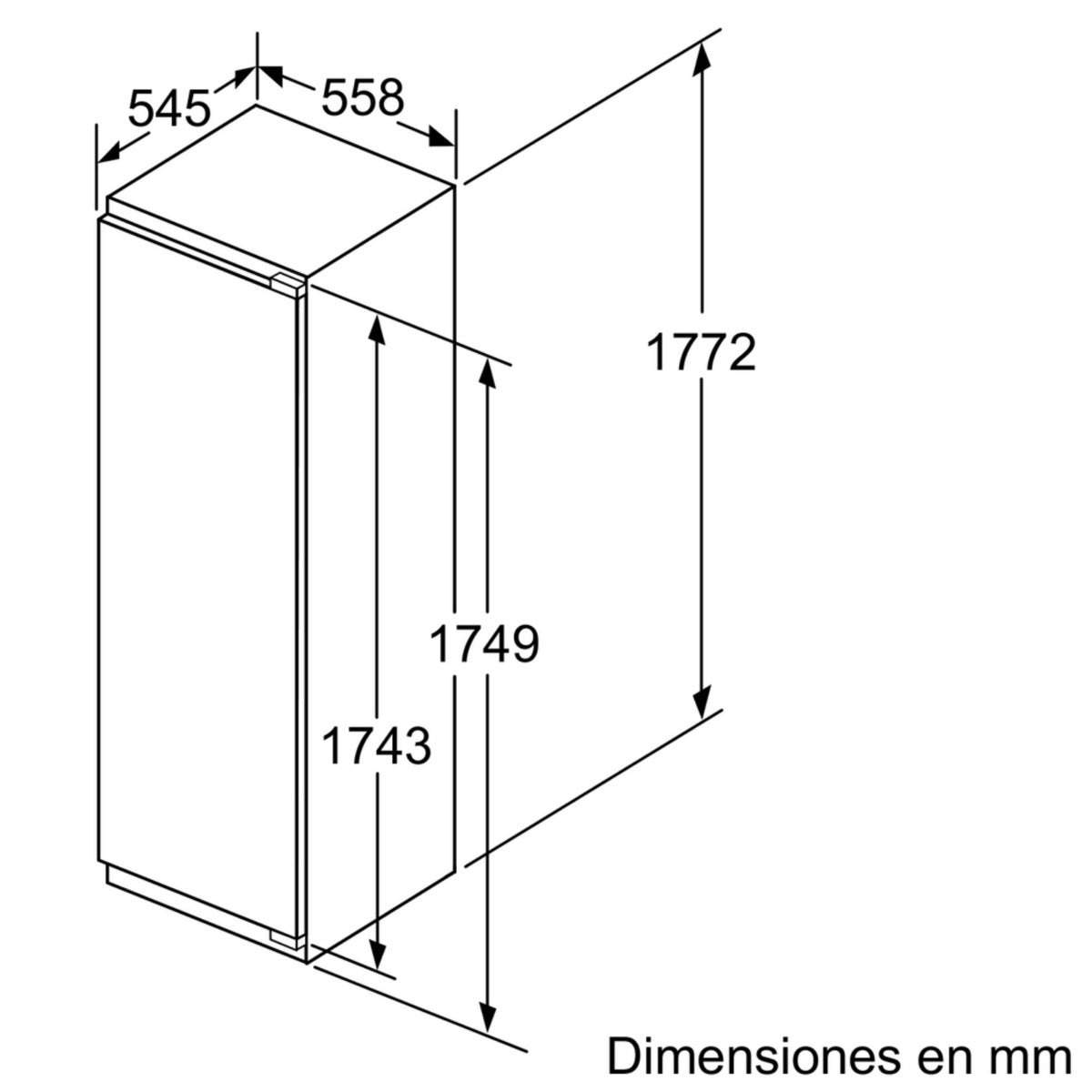 Tủ đông âm tủ Bosch GIN81ACF0 |Serie 6
