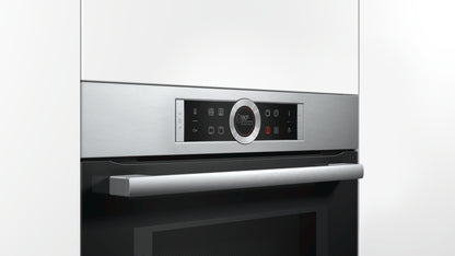 Lò nướng kết hợp vi sóng BOSCH HMH.CMG633BS1B|Serie 8