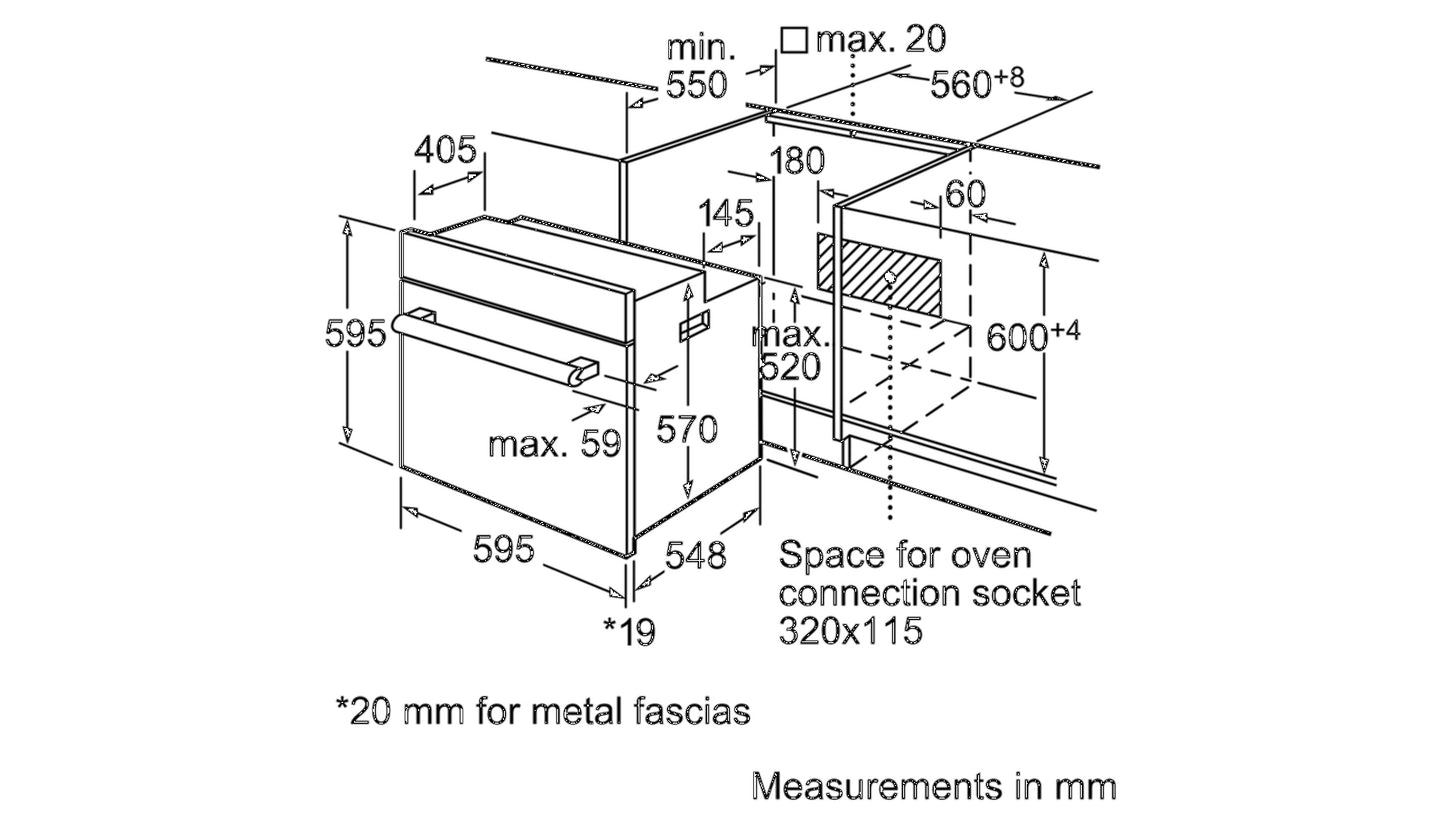 Lò nướng BOSCH HMH.HBN331E1K|Serie 2