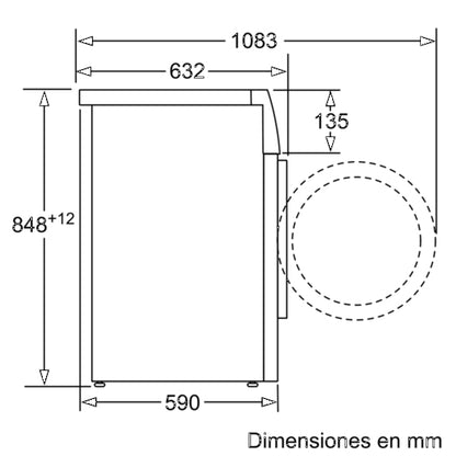 Máy giặt SIEMENS WM14Y74XES i-DosTM