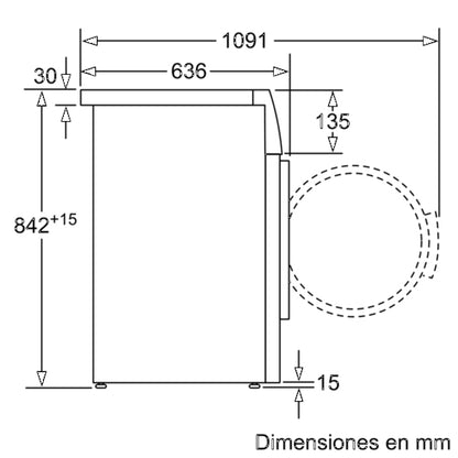 Máy sấy quần áo SIEMENS WT46B210EE