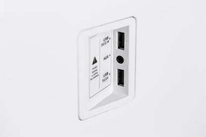 Bàn tích hợp bộ nhạc và tủ lạnh CASO Sound & Cool