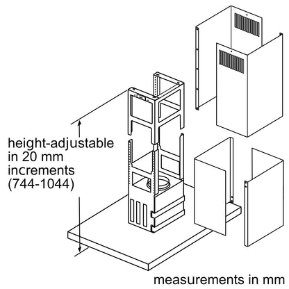 Máy hút mùi đảo BOSCH DIB98JQ50|Series 6