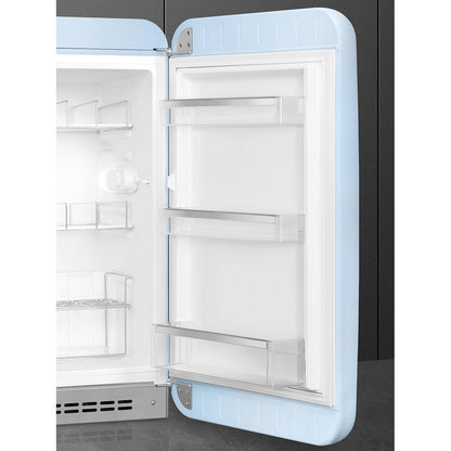 Tủ mát SMEG FAB10HRPB5 màu xanh pastel cánh phải