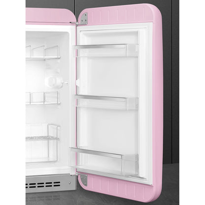 Tủ mát một cửa SMEG FAB10HRPK6 màu hồng cánh phải