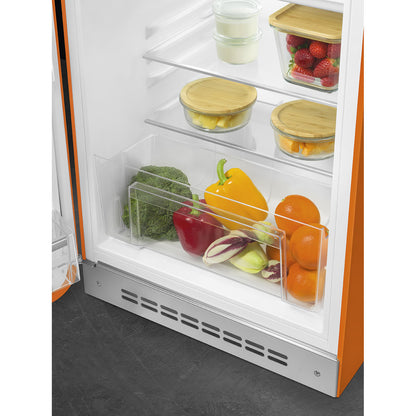 Tủ lạnh mini một cửa SMEG FAB10LOR5 màu cam cánh trái