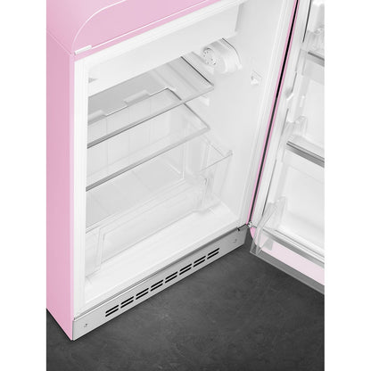 Tủ lạnh một cửa SMEG FAB10RPK6 màu hồng cánh phải