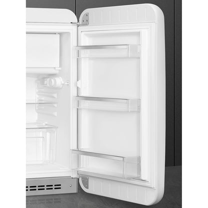 Tủ lạnh mini một cửa SMEG FAB10RWH5 màu trắng cánh phải