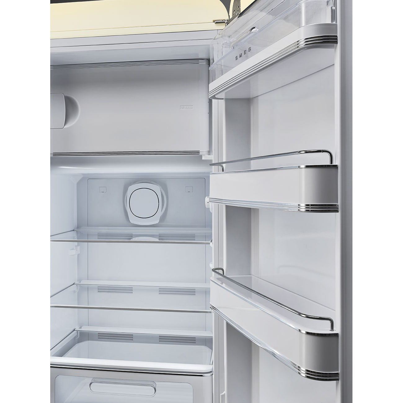Tủ lạnh một cửa SMEG FAB28RCR5 màu kem cánh phải
