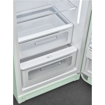 Tủ lạnh một cửa SMEG FAB28RPG5 màu xanh lá cánh phải