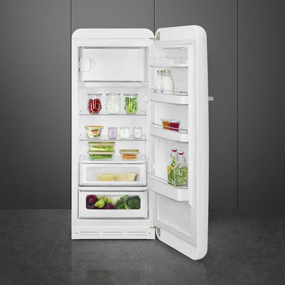 Tủ lạnh một cửa SMEG FAB28RWH5 màu trắng cánh phải