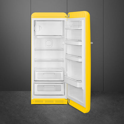 Tủ lạnh một cửa SMEG FAB28RYW5 màu vàng cánh phải