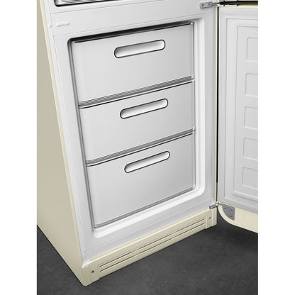 Tủ lạnh 2 ngăn SMEG FAB32RCR5 màu kem cánh phải