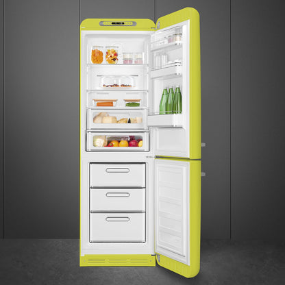 Tủ lạnh 2 ngăn SMEG FAB32RLI5 màu chanh xanh cánh phải