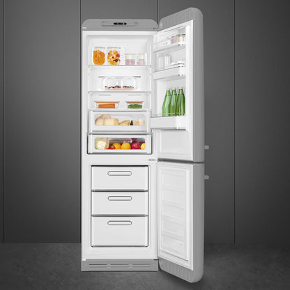 Tủ lạnh 2 ngăn SMEG FAB32RSV5 màu bạc cánh phải