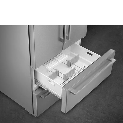 Tủ lạnh 4 ngăn SMEG FQ55FXDF màu inox