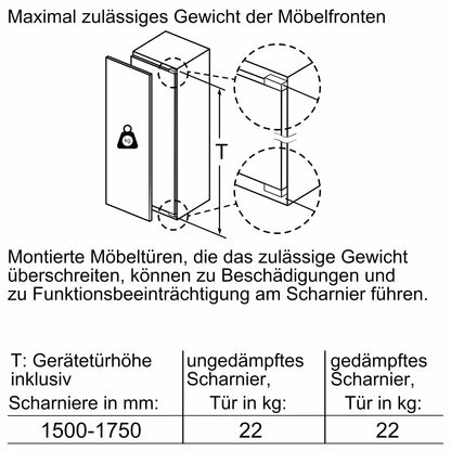 Tủ đông âm tủ Bosch GIN81ACF0 |Serie 6