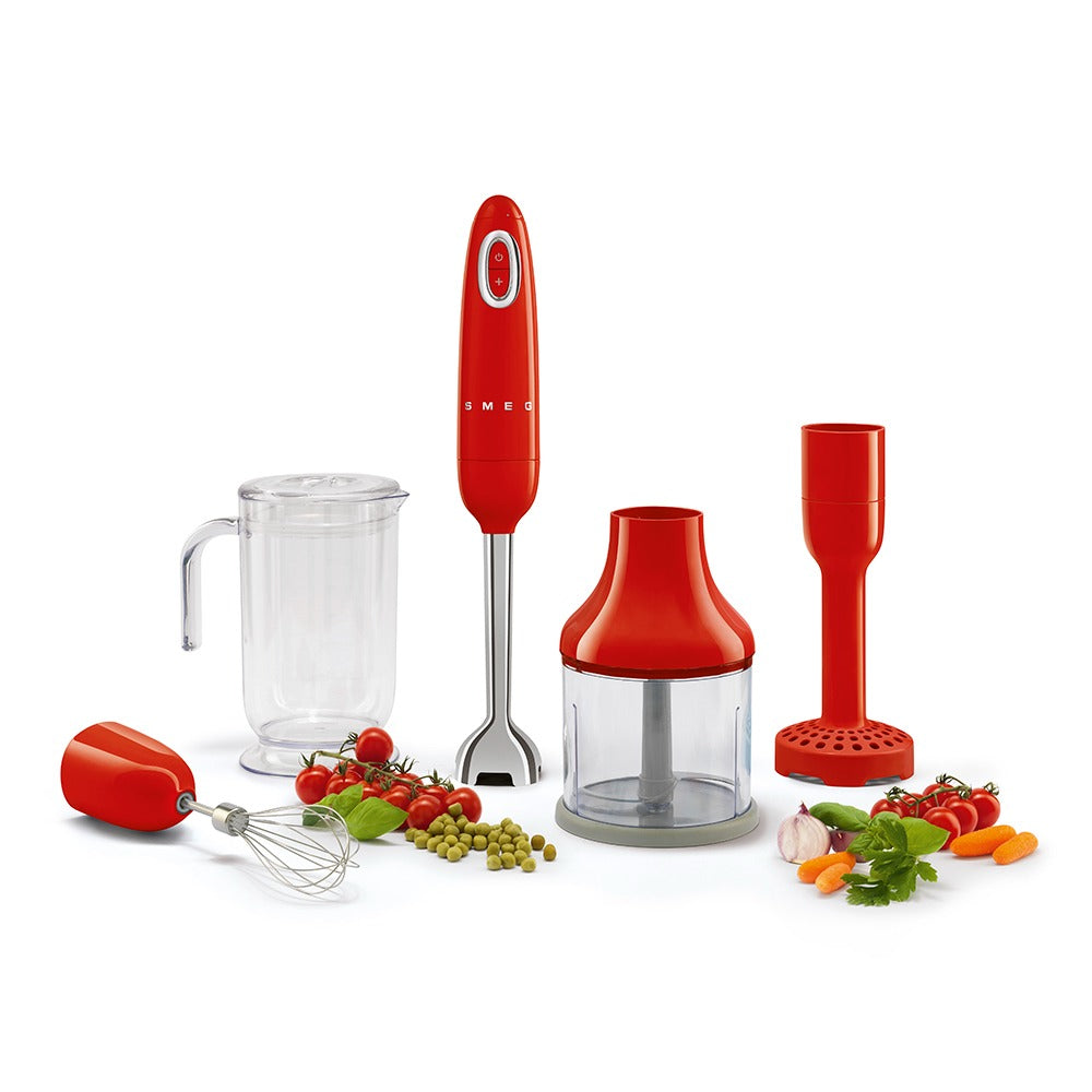 Máy xay cầm tay SMEG HBF02RDEU màu đỏ