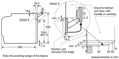 Lò nướng kết hợp hấp BOSCH HSG636BB1 |Series 8