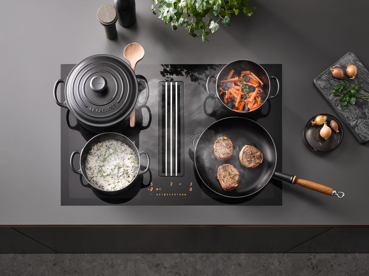 Bếp Từ Kết Hợp Hút Mùi Miele KMDA 7476 FL