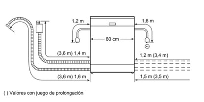 Máy rửa bát âm tủ SIEMENS SN64E006EU