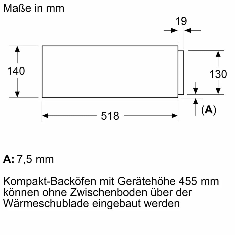 Khay phụ kiện Bosch BIE7101B1 Series 8